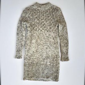 American Eagle | Chunk Knit Oatmeal Sweater Dress - S